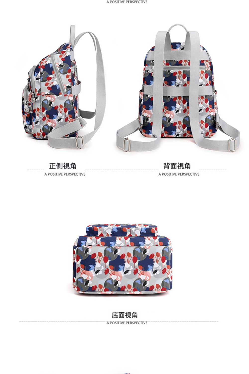 正側視角 底面視角 背面視角 