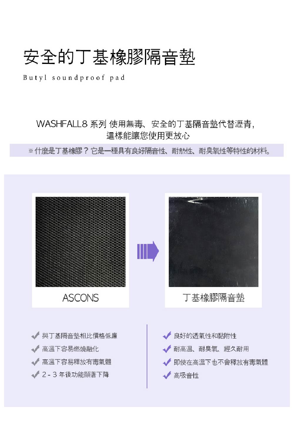 ä»éº¼æ¯ä¸åºæ©¡è å®æ¯ä¸ç¨®å·æè¯å¥½éé³æ§ãèç­æ§ãèè­æ°§æ§ç­ç¹æ§çææã
