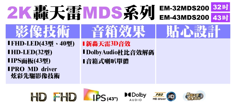 SAMPO聲寶 EM-43MDS200 - 詳情8