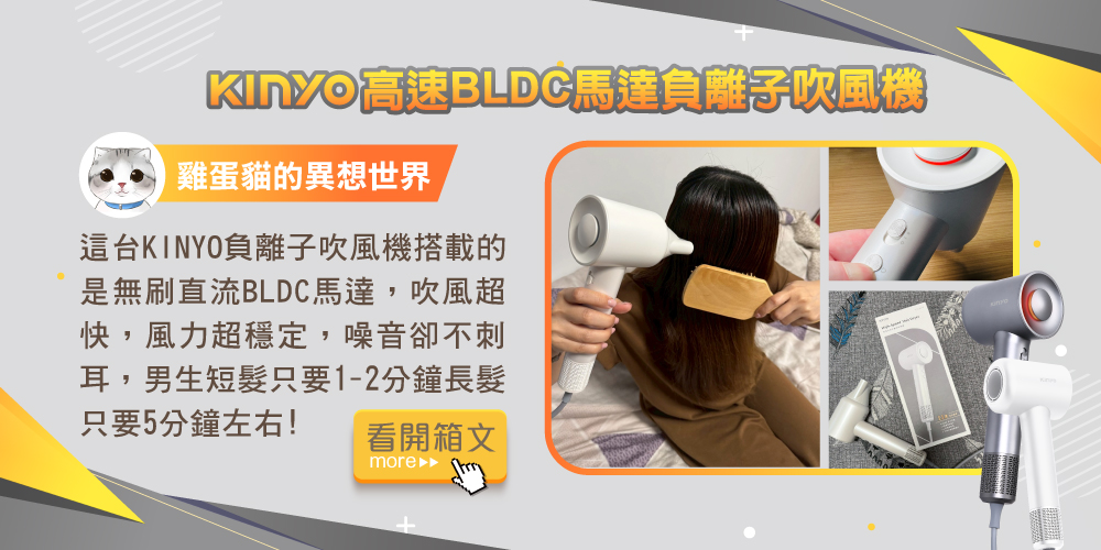 Kno 高速3LDC馬達負離子吹風機
