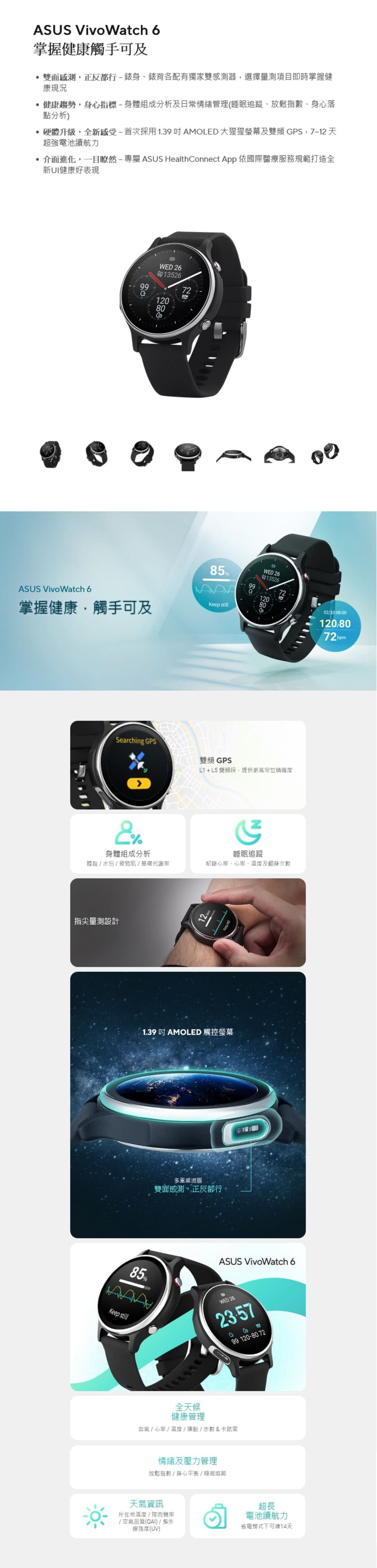 介面進化,一目瞭然專屬 ASUS HealthConnect App 依國際醫療服務規範打造全