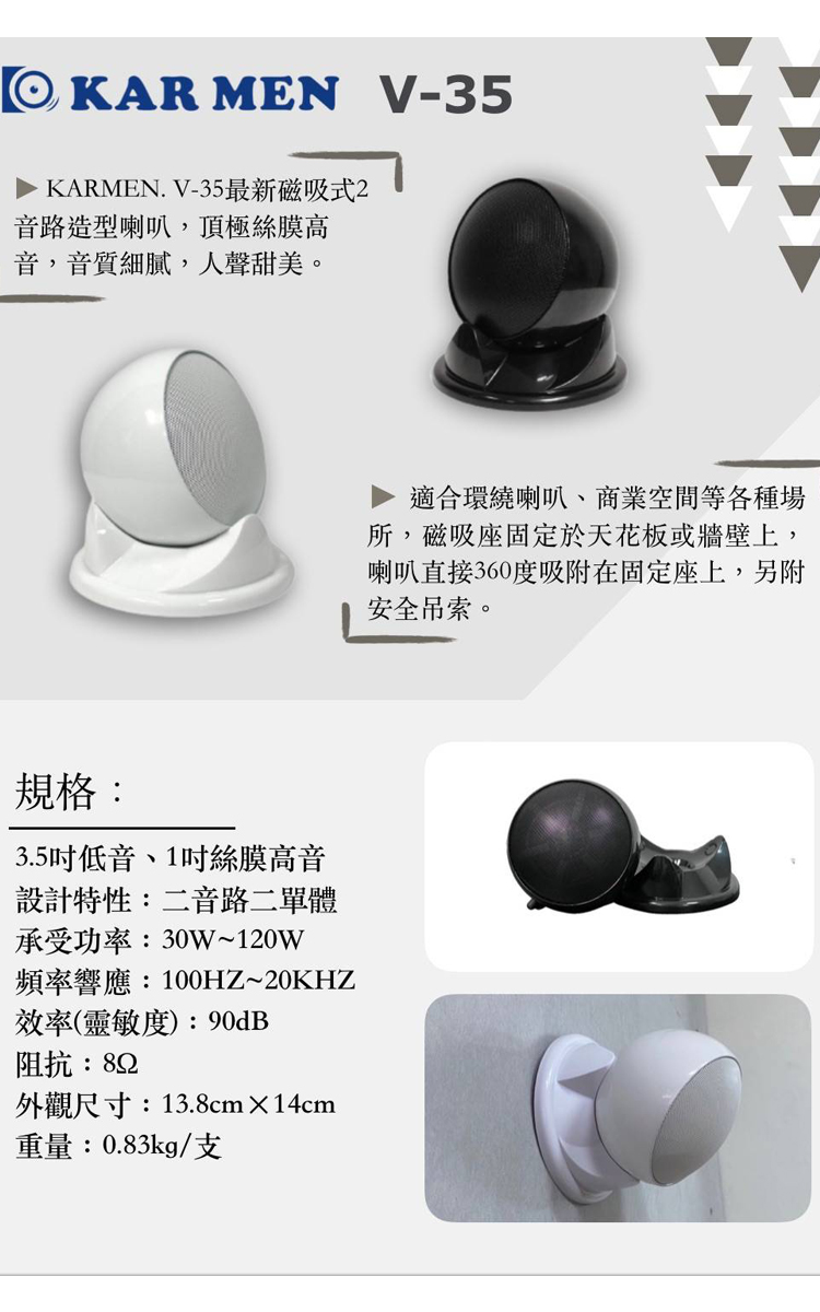 KARMEN V-35 - 詳情1