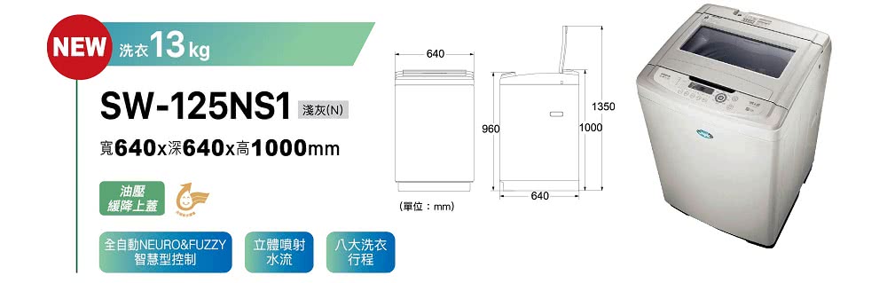 SANLUX台灣三洋 SW-125NS1 - 詳情6