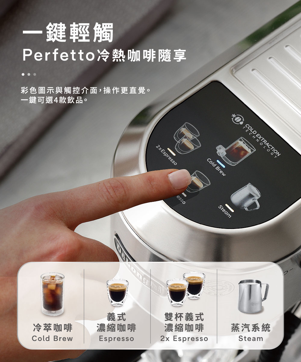 彩色圖示與觸控介面,操作更直覺。