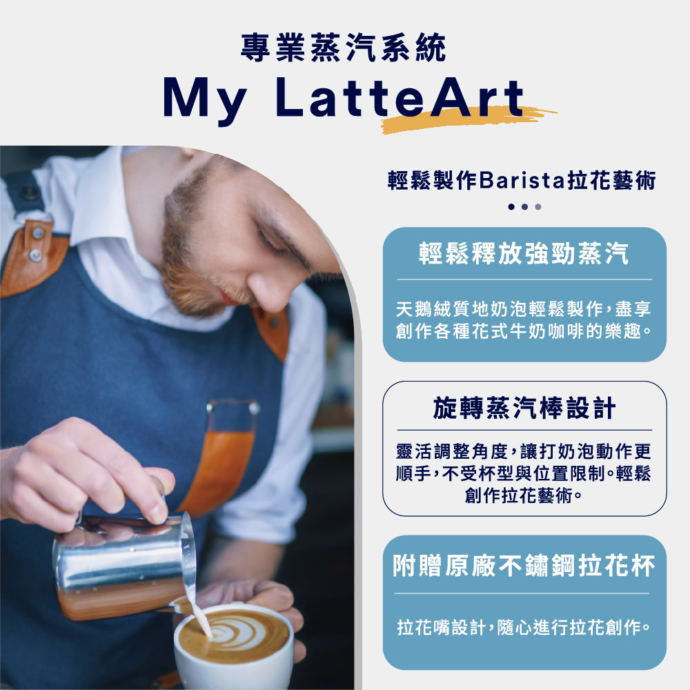 輕鬆製作Barista拉花藝術