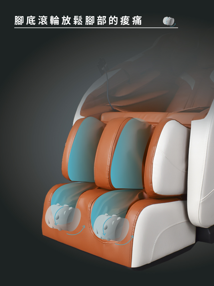 腳底滾輪放鬆腳部的疫痛 
