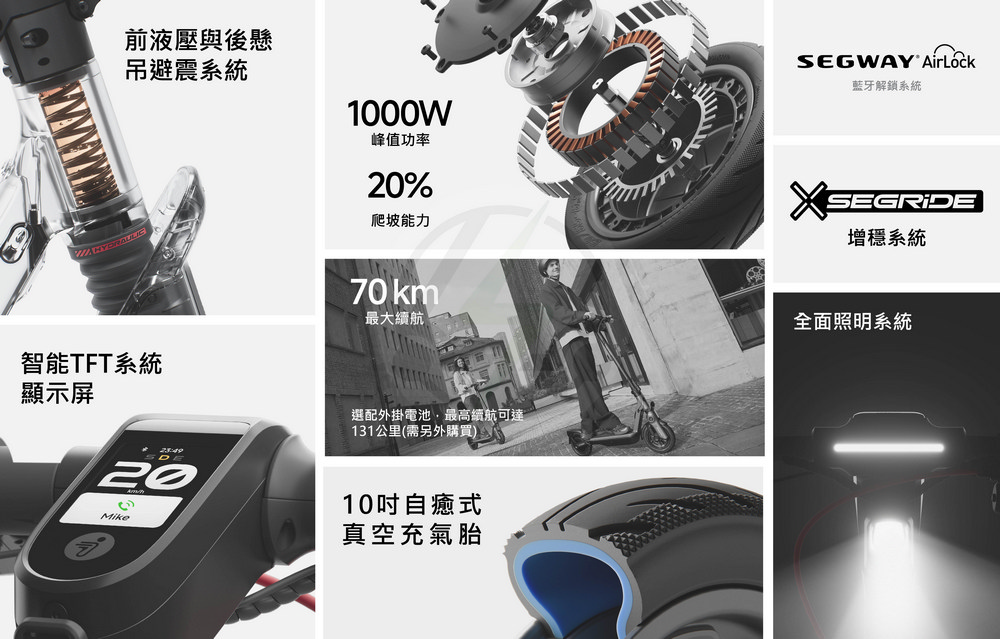 選配外掛電池,最高續航可達