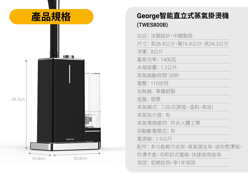 SteamOne George - 詳情3