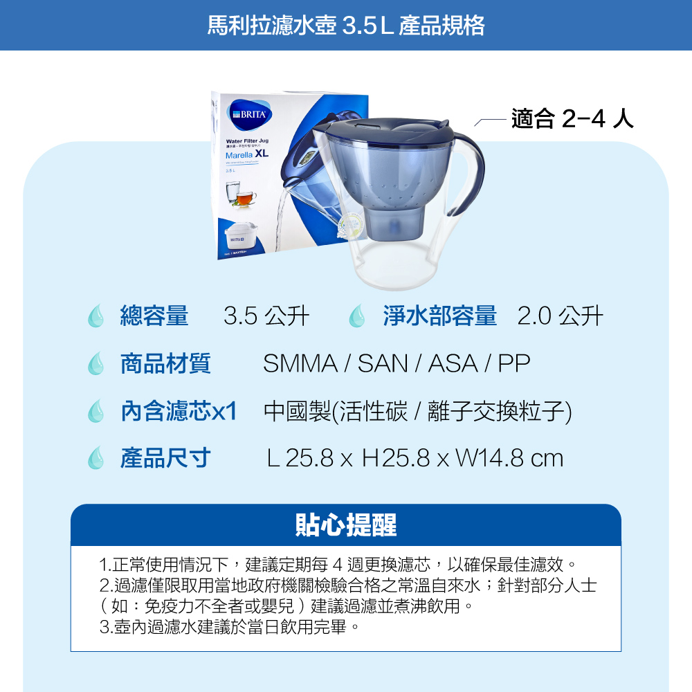 1.正常使用情況下,建議定期每4週更換濾芯,以確保最佳濾效。