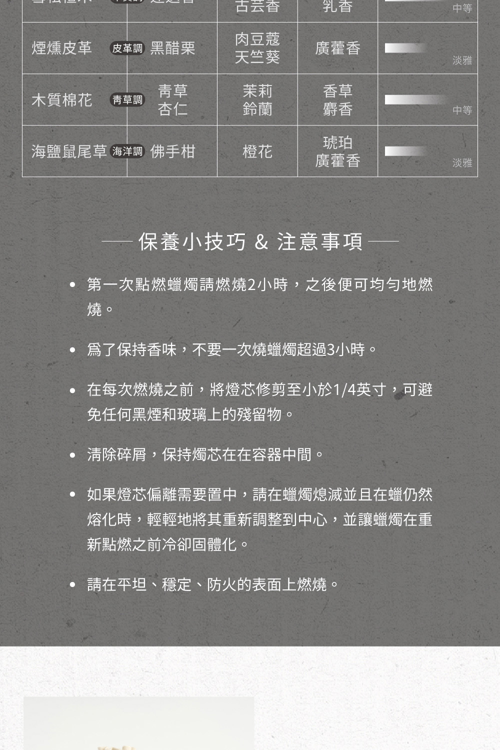 如果燈芯偏離需要置中,請在蠟燭熄滅並且在蠟仍然