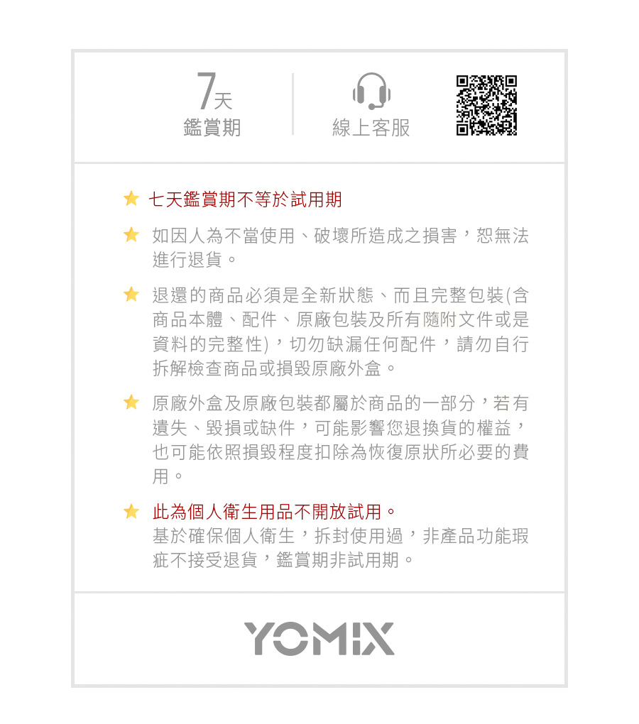 如因人為不當使用、破壞所造成之損害,恕無法