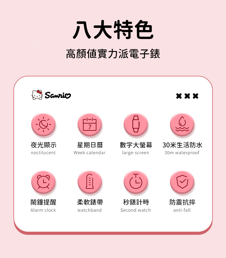 高顏值實力派電子錶