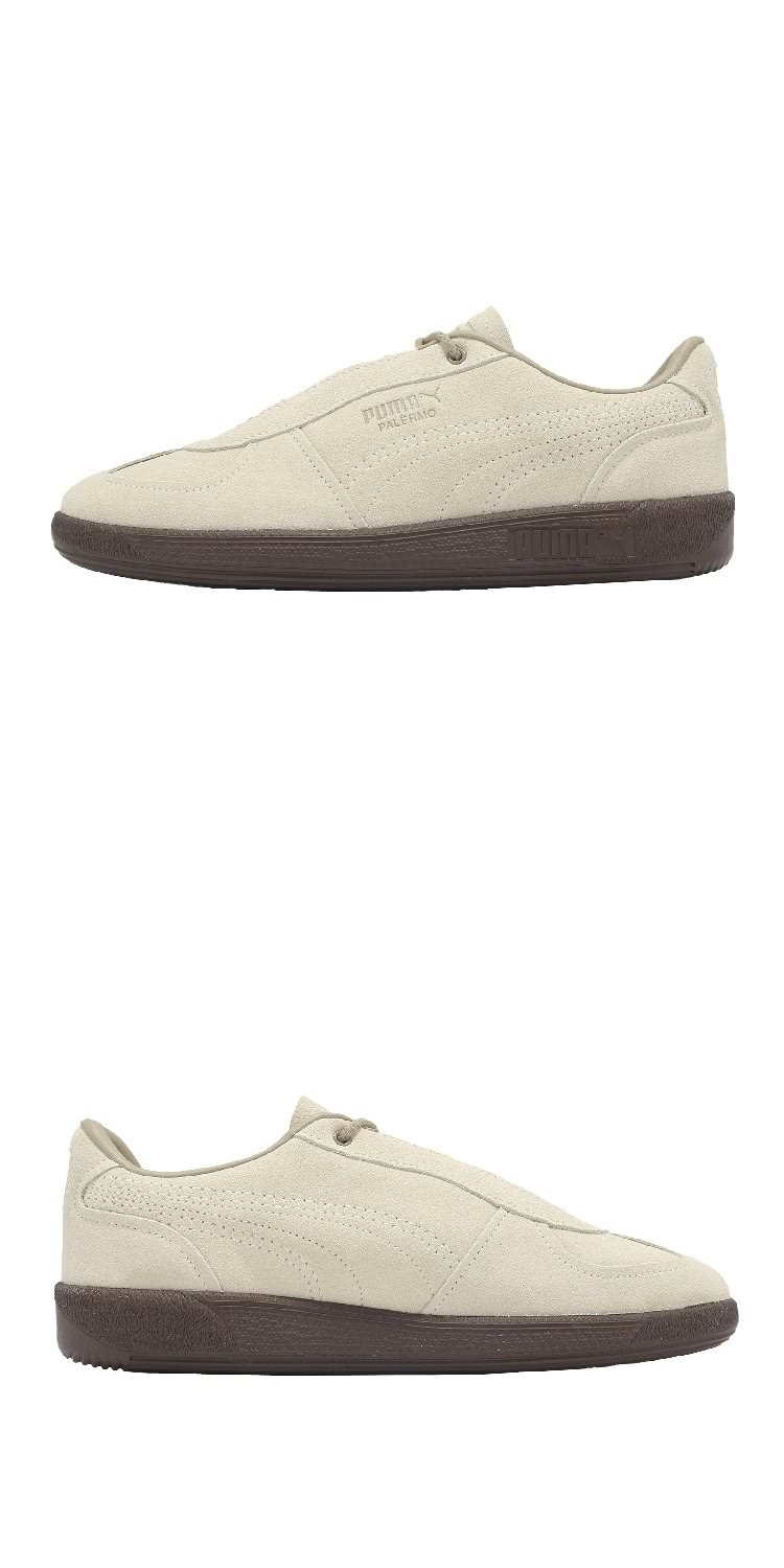 PUMA】休閒鞋Palermo Graftman 男鞋女鞋米棕麂皮復古德訓鞋(403262-02