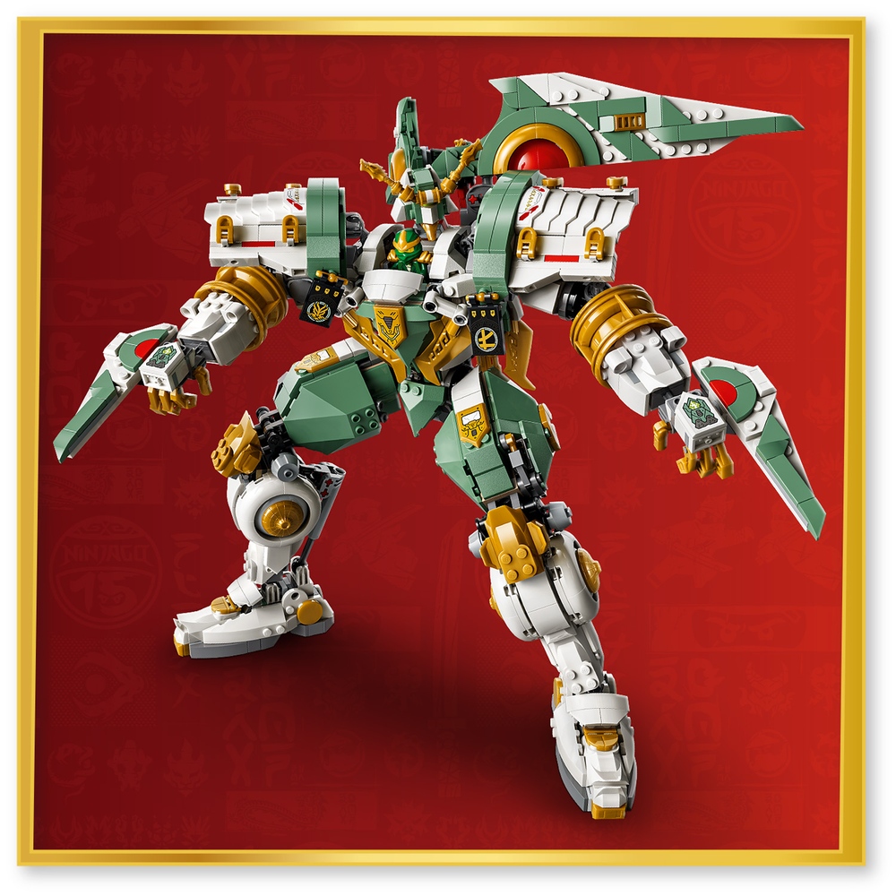LEGO 樂高】旋風忍者系列71860 勞埃德的鈦機械人15 週年紀念版(機器人