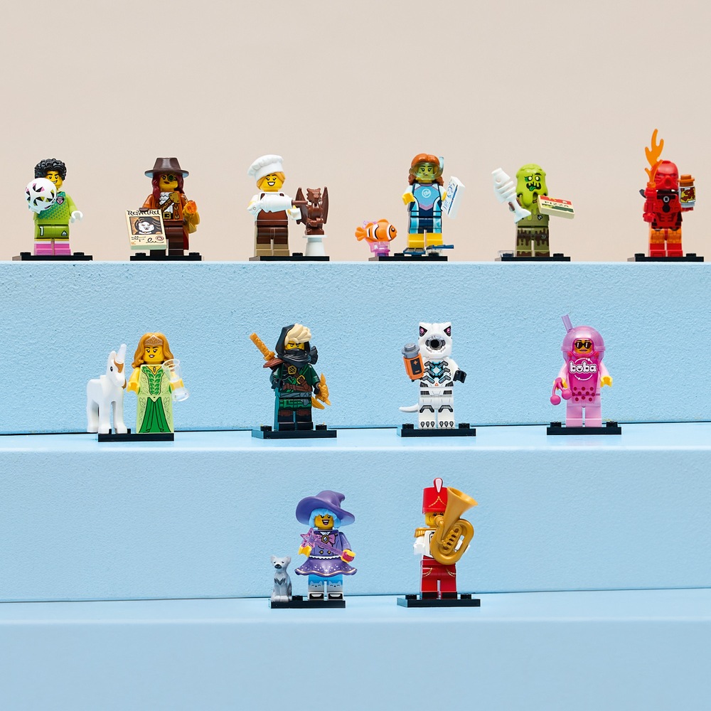 LEGO 樂高】Minifigures 71052 第29 代(隨機驚喜盒角色人偶禮物玩具