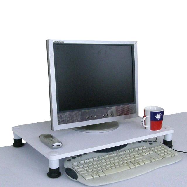 【美佳居】40公分x60公分-桌上型置物架(素雅白色)產品介紹