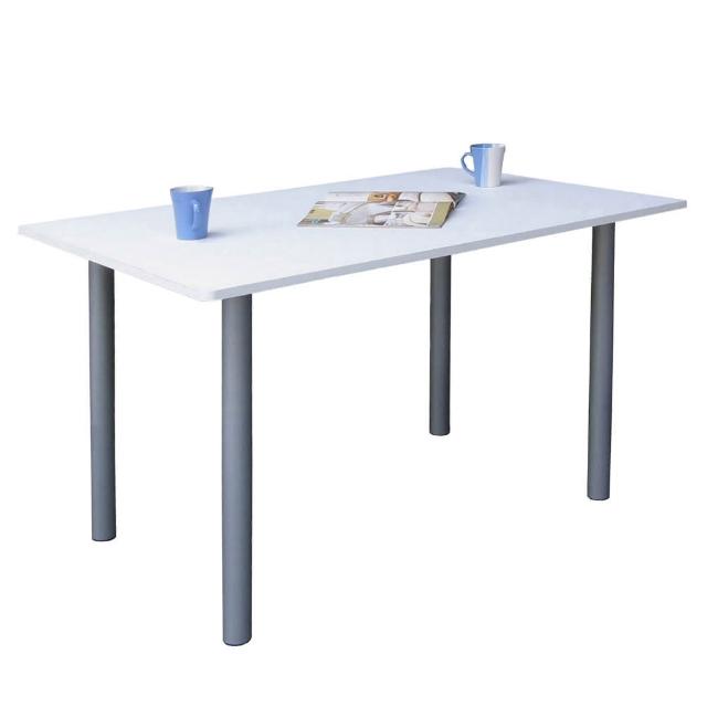 【美佳居】桌面(60公分x120公分)會議桌/工作桌/書桌/電腦桌(素雅白色)強檔特價