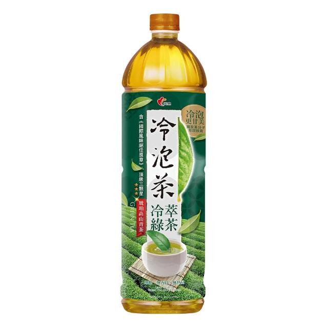 《光泉》冷泡茶-冷萃綠茶1235ml*12瓶