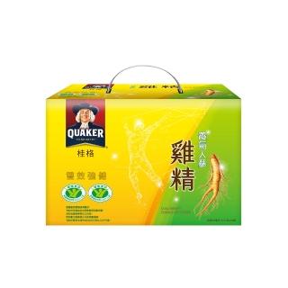【QUAKER 桂格】養氣人蔘雞精禮盒68ml×18入×1盒(共18入 送禮推薦/中秋禮盒)