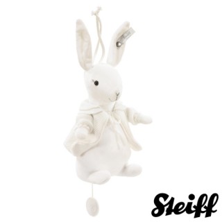 【STEIFF德國金耳釦泰迪熊】Rabbit Mucix Box(北鼻頂級精品 音樂鈴)