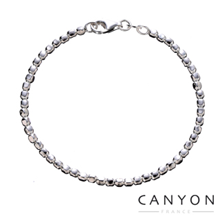 【CANYON】珍珠粒銀手鍊(簡單又有質感的手鍊)限量搶購