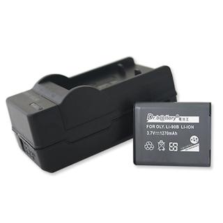【電池王】For Olympus Li-90B/Li90B 高容量鋰電池+充電器組
