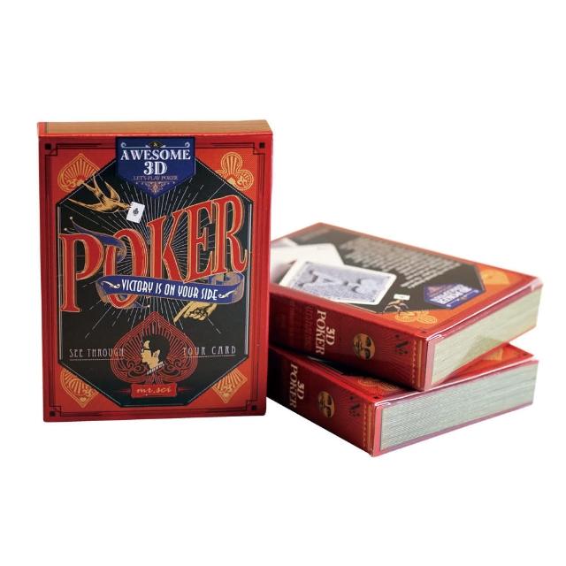 【賽先生科學】3D透視撲克牌Awesome 3D Poker熱銷產品