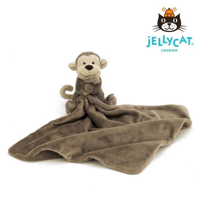 【英國 JELLYCAT】經典猴子造型安撫巾(約33*33公分)