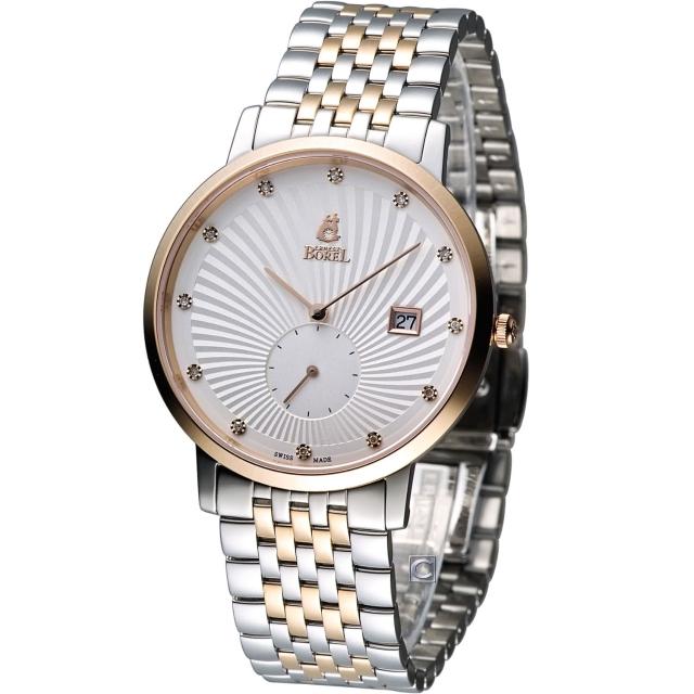 【E.BOREL 依波路】喬斯石英系列紳士腕錶(GBR809L-4599)