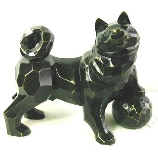 【開運陶源】羅廣維 - 威望/旺(狗銅雕 狗雕塑)