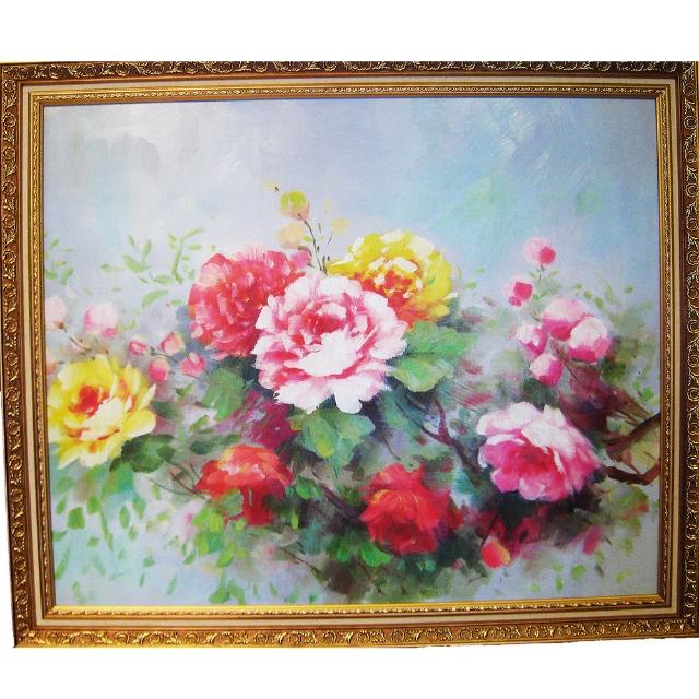 【開運陶源】花開富貴 82x69cm(牡丹畫 牡丹圖)哪裡買便宜?