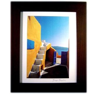 【開運陶源】複製畫- 地中海風情6 風景畫(世界名畫 小幅)