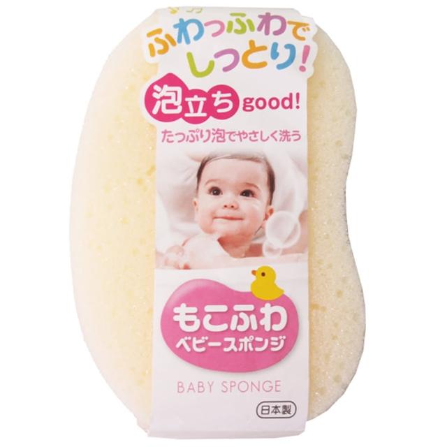 【日本TOWA】嬰兒沐浴海綿-四入組