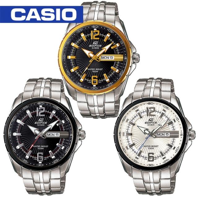 【CASIO 卡西歐 EDIFICE 系列】送禮首選-造型錶盤指針個性男錶(EF-131D)