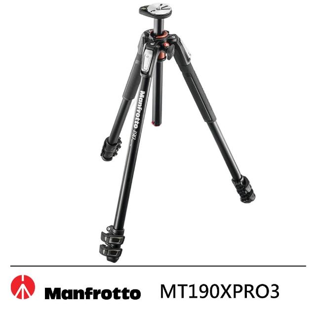 【Manfrotto】MT190XPRO3 新190系列鋁合金三節腳架