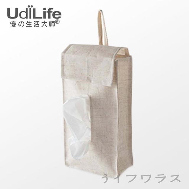 【UdiLife】森/棉麻抽取式衛生紙套/掛式-3入組