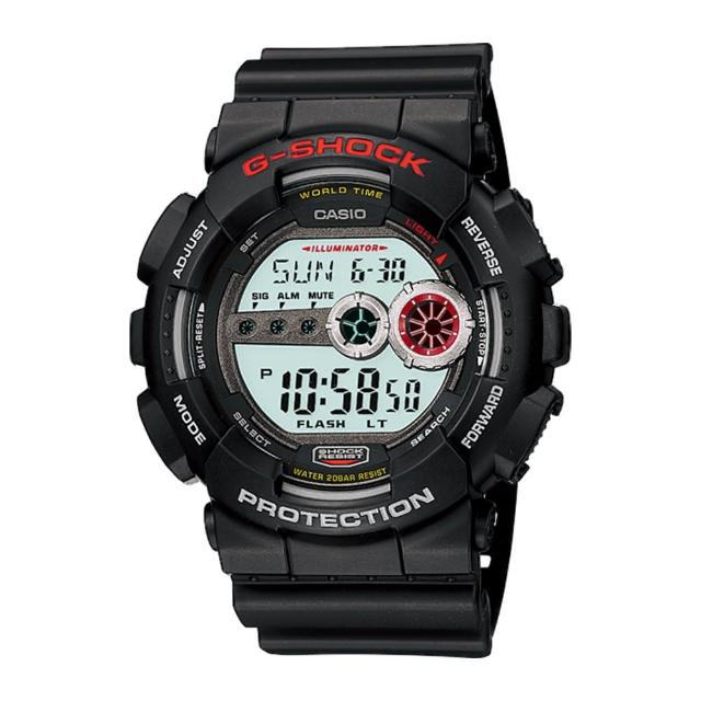 【CASIO 卡西歐 G-SHOCK 系列】當兵款/軍事武裝風/超亮LED/男錶(GD-100)限時下殺