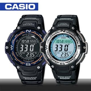 【CASIO 卡西歐 SPORTS 系列】數位羅盤_溫度_計時_運動男錶(SGW-100)
