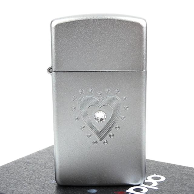 【ZIPPO】美系-TR Heart Bling-施華洛世奇水晶貼飾打火機搶先看