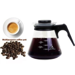 【SYG台玻】耐熱玻璃咖啡壺600ml塑把-隨機(買1送1)