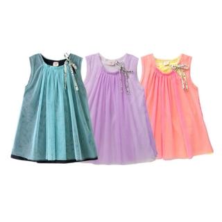 【baby童衣】女童A字無袖紗裙 42155(共三色)