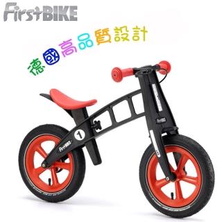 【FirstBIKE】德國高品質設計 LIMITED限定版兒童滑步車/學步車-黑金鋼橘紅
