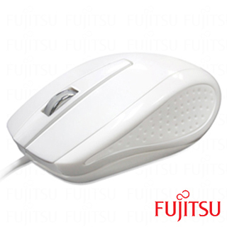 【FUJITSU富士通】USB有線光學滑鼠(AMH100W)