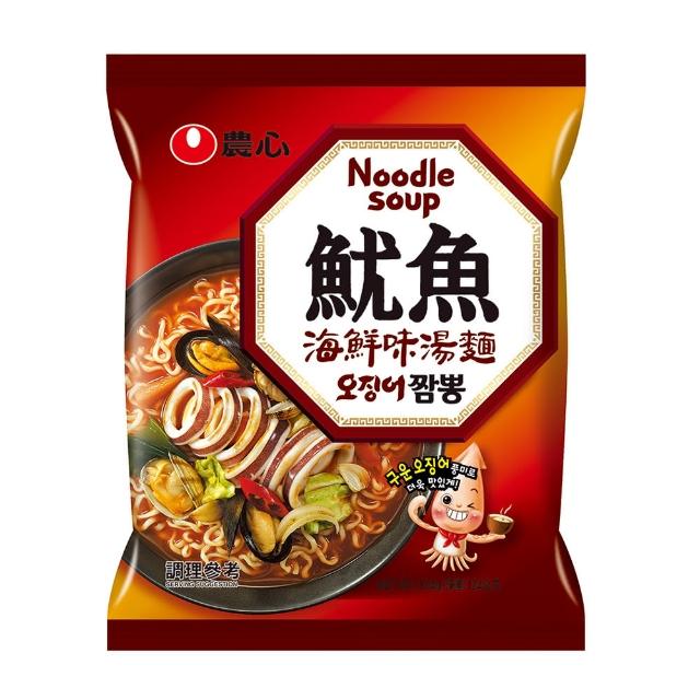 【NONG SHIM】農心魷魚海鮮味湯麵(124g)