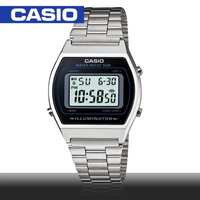 【CASIO 卡西歐】日系- 復古風經典錶款_鏡面3.5cm(B640WD)