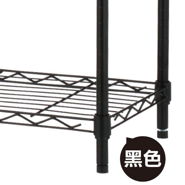 【yo-life】100%台灣製 四層鐵力士置物架(91x36x150cm)