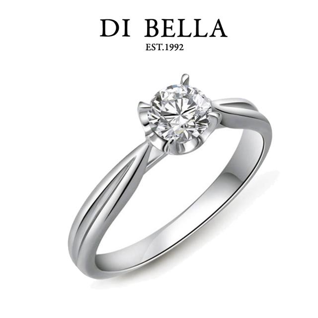 【DI BELLA】優雅 GIA/0.30克拉/D/VS2美鑽戒排行推薦