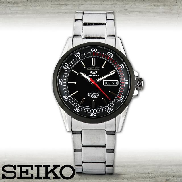 經典款式【SEIKO 精工】全日製-盾牌5號時尚機械男錶(SNZH19J1)