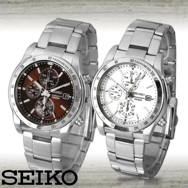 好物推薦-【SEIKO 精工】時尚三眼賽車計時腕錶(SNDD03P1-SNDD05P1)