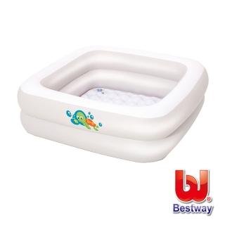 【酷博士】Bestway。寶寶方型充氣浴盆(51116)比價